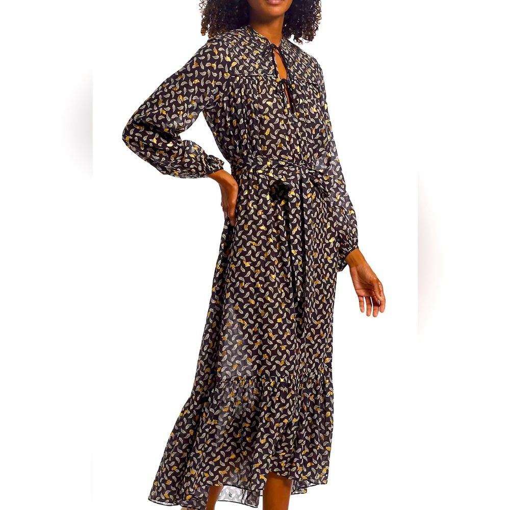 Doen Ivana Falling Leaves Dress